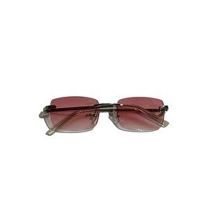 Glassy Kyle Walker Signature Sunhater Rimless Pink Tint Sunglasses
